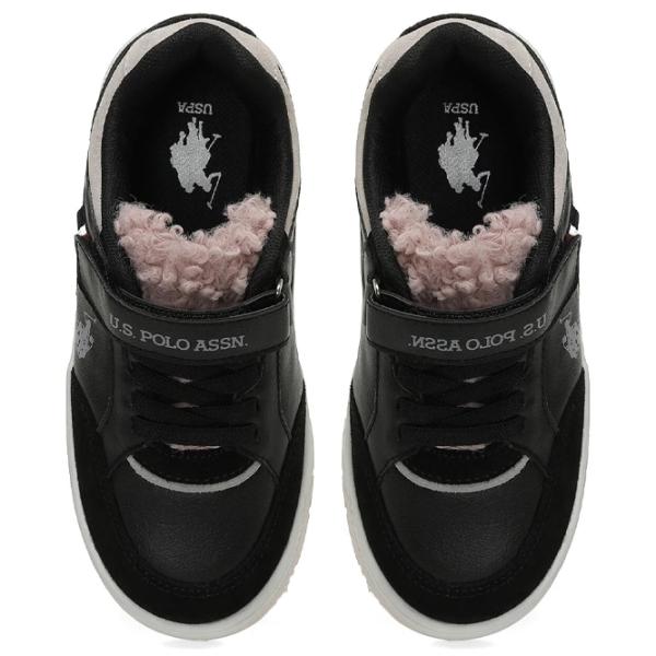 Adidași pentru fetiţe U.S. Polo Assn. 3S VALVERDE 3PR Demisezon/ Black photo 2