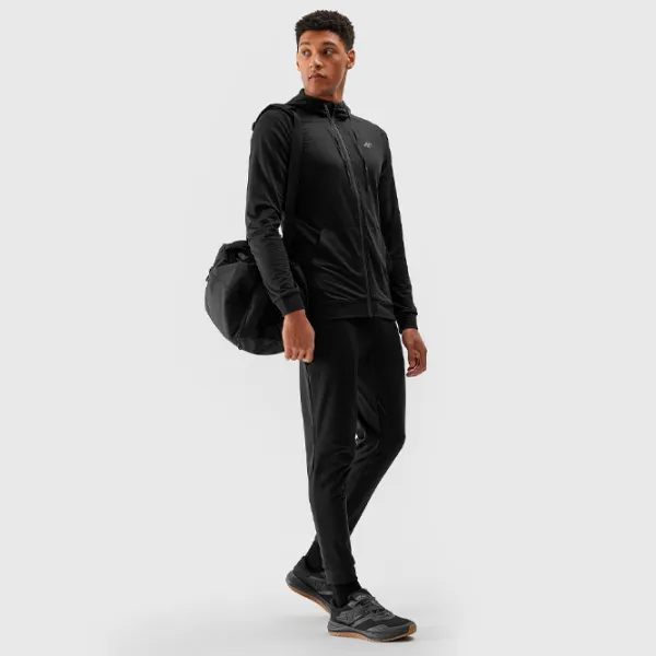 Толстовка для мужчин 4F 4FWSS24TFSWM303 Прямой/ Черный photo 5