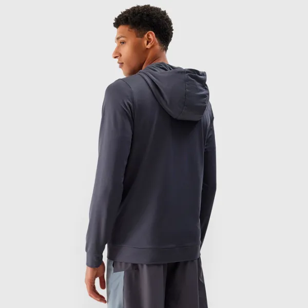 Hanorac pentru bărbați 4F 4FWSS24TFSWM303 Drept/ Grey photo 3