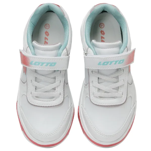Adidași pentru fetiţe Lotto 3M FICULLE G PS 3FX Demisezon/ White photo 2 Adidași pentru fetiţe Lotto 3M FICULLE G PS 3FX Demisezon/ White photo 2