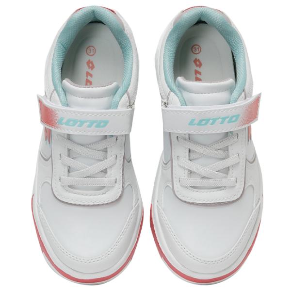 Adidași pentru fetiţe Lotto 3M FICULLE G PS 3FX Demisezon/ White photo 2 Adidași pentru fetiţe Lotto 3M FICULLE G PS 3FX Demisezon/ White photo 2