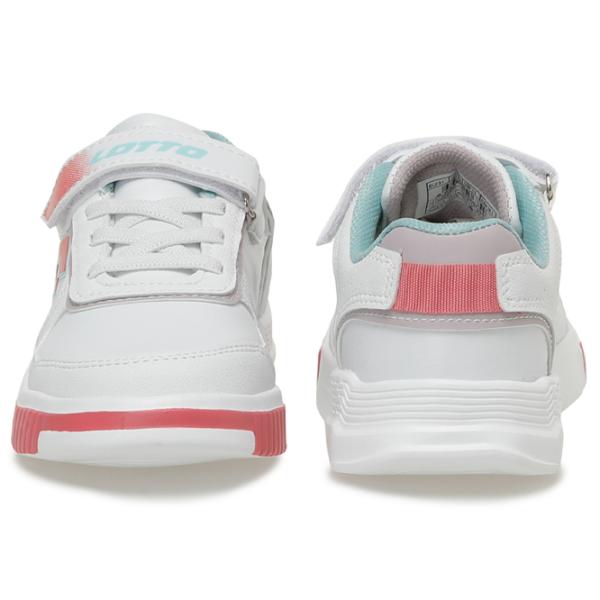 Adidași pentru fetiţe Lotto 3M FICULLE G PS 3FX Demisezon/ White photo 3 Adidași pentru fetiţe Lotto 3M FICULLE G PS 3FX Demisezon/ White photo 3