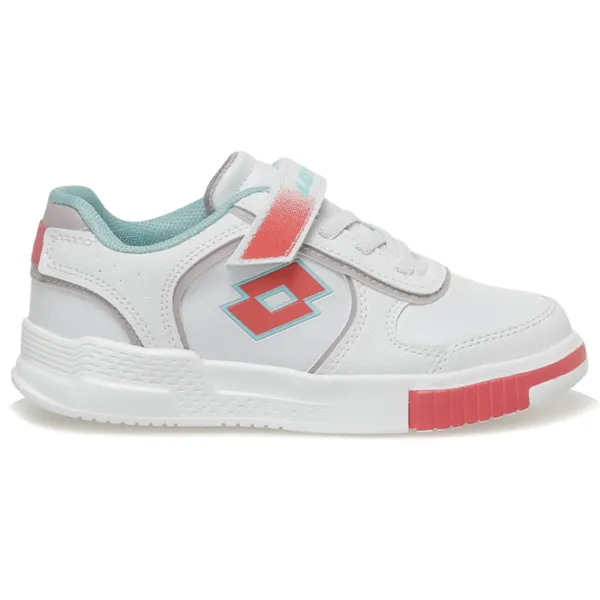 Adidași pentru fetiţe Lotto 3M FICULLE G PS 3FX Demisezon/ White photo 4 Adidași pentru fetiţe Lotto 3M FICULLE G PS 3FX Demisezon/ White photo 4