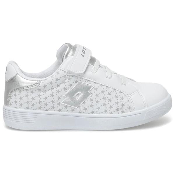 Adidași pentru fetiţe Lotto 2M 1973 EVO VI GLITTER 2FX Demisezon/ White photo 2 Adidași pentru fetiţe Lotto 2M 1973 EVO VI GLITTER 2FX Demisezon/ White photo 2