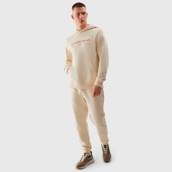 Hanorac pentru bărbați 4F 4FWSS24TSWSM1012 Drept/ Beige photo 3