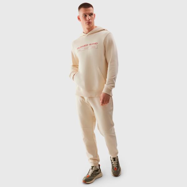 Hanorac pentru bărbați 4F 4FWSS24TSWSM1012 Drept/ Beige photo 3