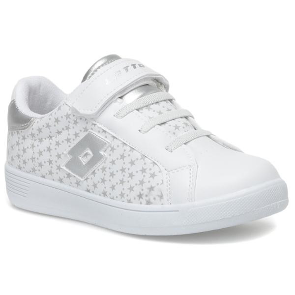 Adidași pentru fetiţe Lotto 2M 1973 EVO VI GLITTER 2FX Demisezon/ White photo 2 Adidași pentru fetiţe Lotto 2M 1973 EVO VI GLITTER 2FX Demisezon/ White photo 2