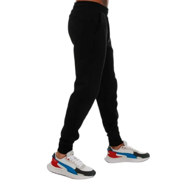 Pantaloni sportivi pentru bărbați Puma Ess Logo Pants Fl Cl Puma XL / Black photo 4