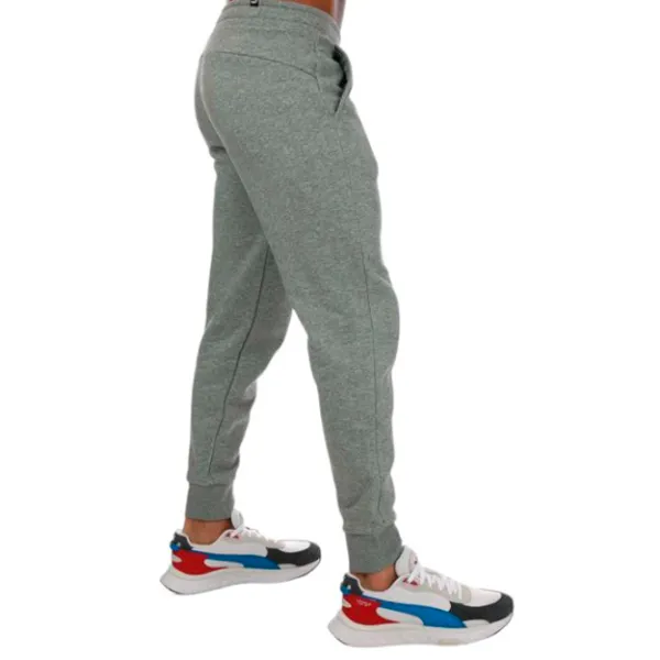 Pantaloni sportivi pentru bărbați Puma Ess Logo Pants Fl Cl Puma XL / Gray photo 4
