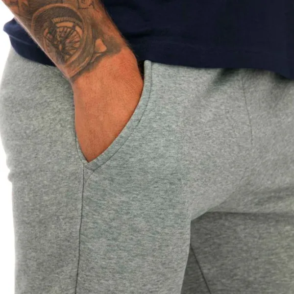 Pantaloni sportivi pentru bărbați Puma Ess Logo Pants Fl Cl Puma XL / Gray photo 6
