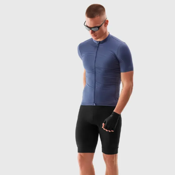 Tricou pentru bărbați 4F 4FSS24TFTSM484-51S 91% poliester, 9% elastan/ Violet photo 3