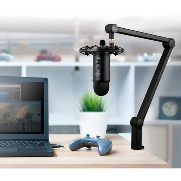 Рычаг подвески с пружиной Logitech Radius III для микрофона / Черный photo 6 Рычаг подвески с пружиной Logitech Radius III для микрофона / Черный photo 6