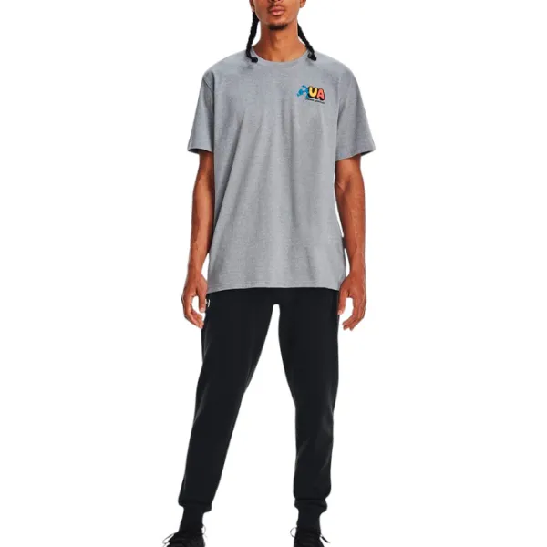 Спортивные брюки для мужчин Puma UA Rival Fleece Joggers-BLK XL/ Черный photo 5