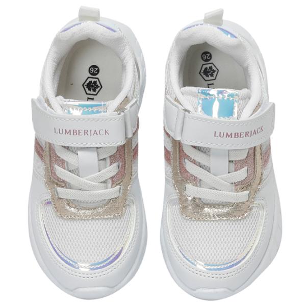 Adidași pentru fetiţe Lumberjack 3P APRIL 3FX Demisezon/ White photo 2 Adidași pentru fetiţe Lumberjack 3P APRIL 3FX Demisezon/ White photo 2