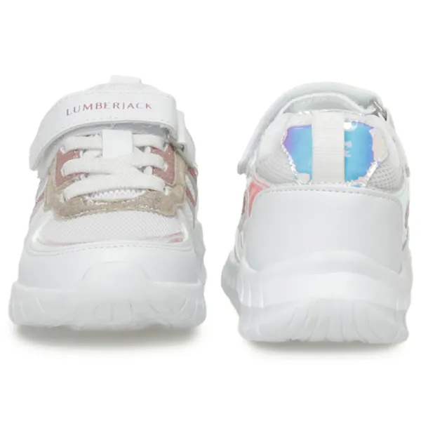 Adidași pentru fetiţe Lumberjack 3P APRIL 3FX Demisezon/ White photo 3 Adidași pentru fetiţe Lumberjack 3P APRIL 3FX Demisezon/ White photo 3