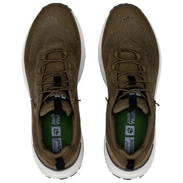 Кроссовки для мужчин Jack Wolfskin Dromoventure Knit Low M 44/ Зелёный photo 4