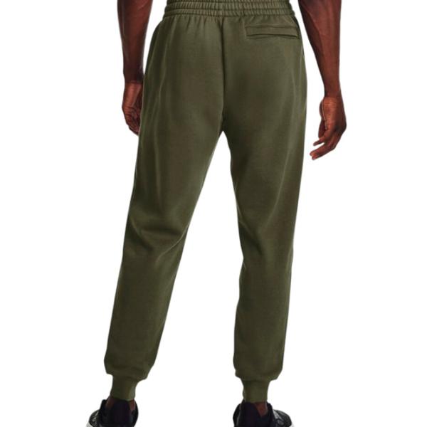 Спортивные брюки для мужчин Puma UA Rival Fleece Joggers-BLK XL/ Darkolivegreen photo 4