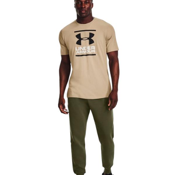 Спортивные брюки для мужчин Puma UA Rival Fleece Joggers-BLK XXL/ Darkolivegreen photo 5