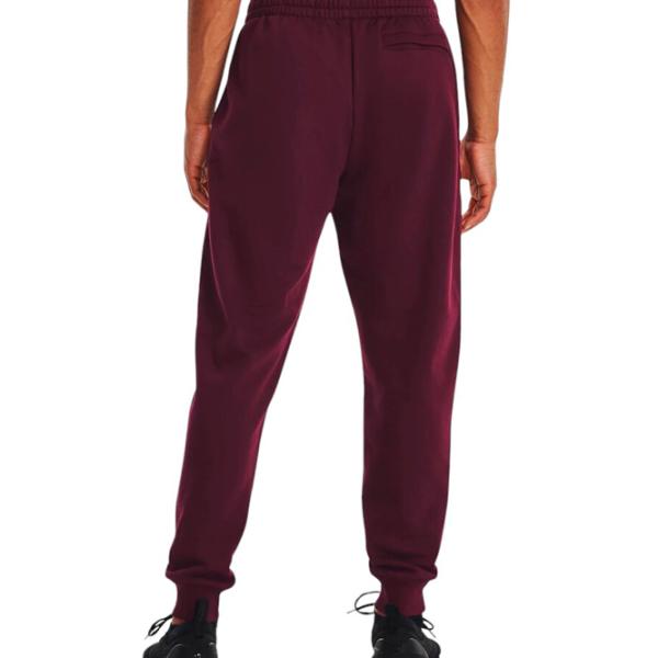 Pantaloni sportivi pentru bărbați Puma UA Rival Fleece Joggers-BLK XXL/ Red photo 4