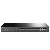 Коммутатор TP-Link TL-SG3428XF Черный photo 3