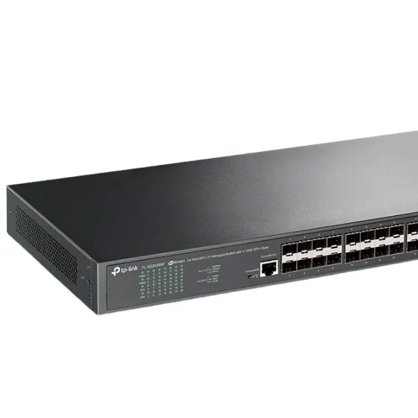Switch TP-Link TL-SG3428XF Black photo 5