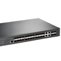 Коммутатор TP-Link TL-SG3428XF Черный photo 6