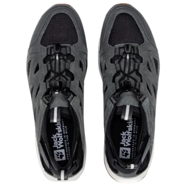 Adidași pentru bărbați Jack Wolfskin Woodland 2 Hybrid Low M 42.5/ Gray photo 4