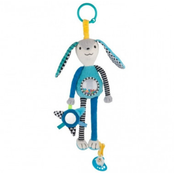 Игрушка-погремушка для коляски Canpol Длинные уши от 0 месяцев photo 2