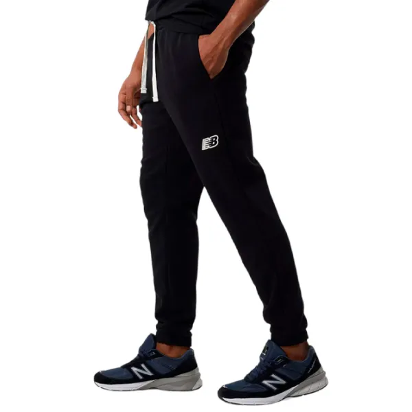 Спортивные брюки для мужчин New Balance Essentials Fleece XL/ Черный photo 2 Спортивные брюки для мужчин New Balance Essentials Fleece XL/ Черный photo 2