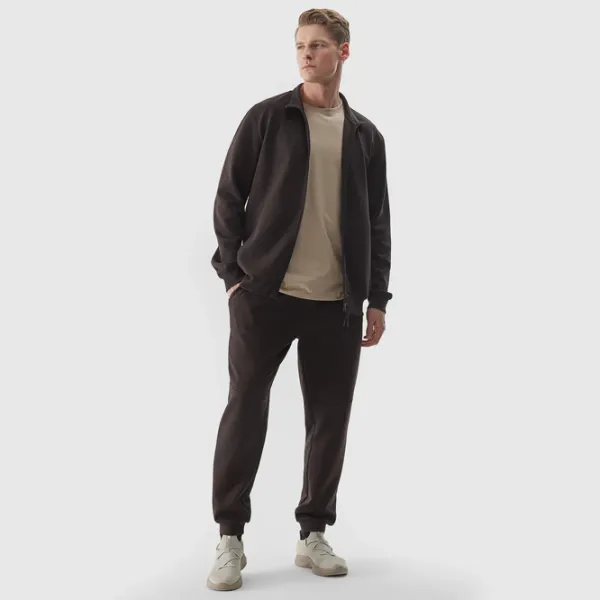 Толстовка для мужчин 4F 4FWSS24TSWSM1013 Прямой/ Коричневый photo 3