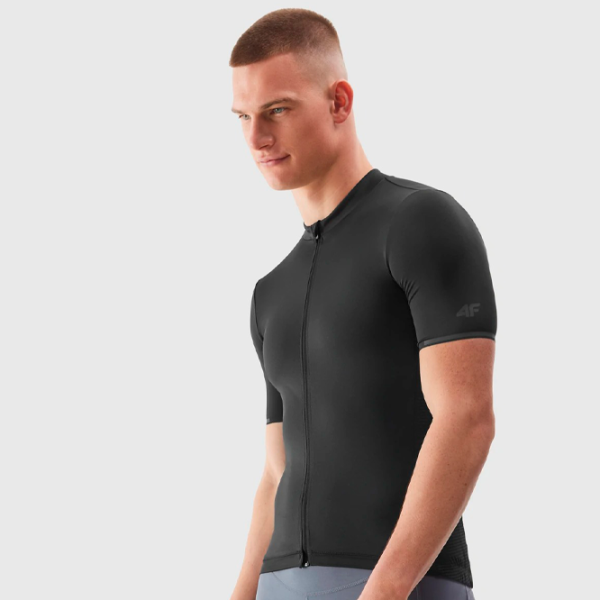 Tricou pentru bărbați 4F 4FSS24TFTSM484-20S 91% poliester, 9% elastan/ Black photo 3