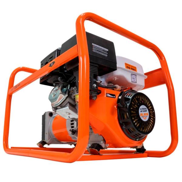 Generator de curent Ruris GE 5000 220 V/ 12 V Benzină/ 5 kW photo 3