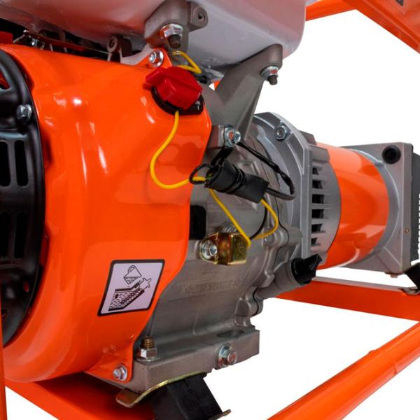 Generator de curent Ruris GE 5000 220 V/ 12 V Benzină/ 5 kW photo 6