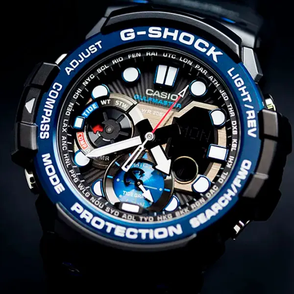 Ceas de mână pentru bărbați Casio GN-1000B-1A Cuarț/ 54 mm photo 6 Ceas de mână pentru bărbați Casio GN-1000B-1A Cuarț/ 54 mm photo 6