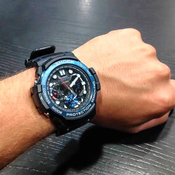 Ceas de mână pentru bărbați Casio GN-1000B-1A Cuarț/ 54 mm photo 7 Ceas de mână pentru bărbați Casio GN-1000B-1A Cuarț/ 54 mm photo 7