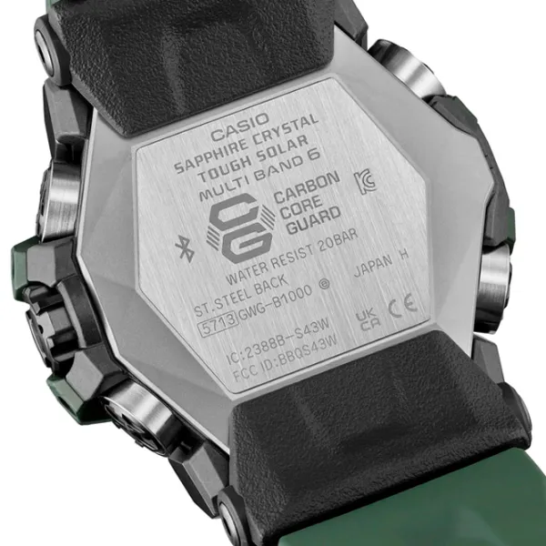 Ceas de mână pentru bărbați Casio GWG-B1000-3A Cuarț/ 52 mm photo 6 Ceas de mână pentru bărbați Casio GWG-B1000-3A Cuarț/ 52 mm photo 6