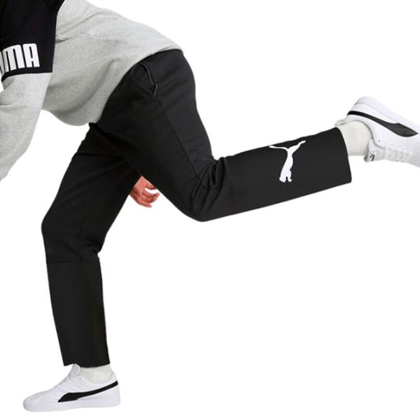Pantaloni sportivi pentru bărbați Puma Power Cat Sweatpants Op XS/ Black photo 3