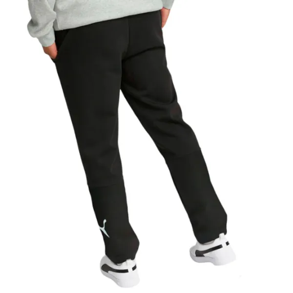 Pantaloni sportivi pentru bărbați Puma Power Cat Sweatpants Op XS/ Black photo 4