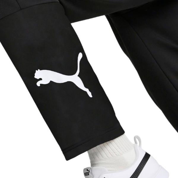 Pantaloni sportivi pentru bărbați Puma Power Cat Sweatpants Op XS/ Black photo 6
