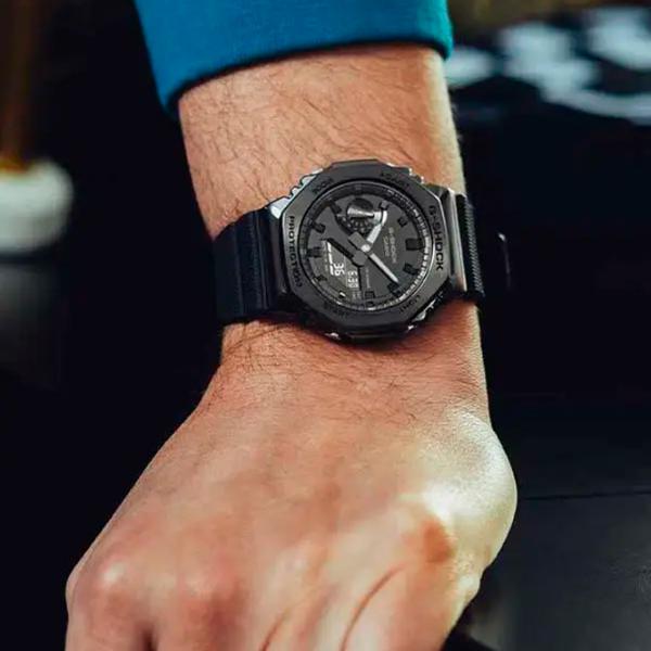 Ceas de mână pentru bărbați Casio GM-2100BB-1A Cuarț/ 49 x 44 mm photo 5 Ceas de mână pentru bărbați Casio GM-2100BB-1A Cuarț/ 49 x 44 mm photo 5