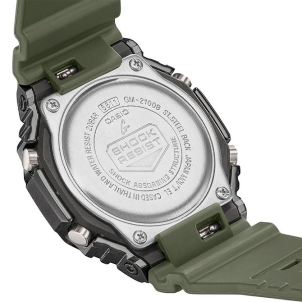 Ceas de mână pentru bărbați Casio GM-2100B-3A Cuarț/ 49 x 44 mm photo 5 Ceas de mână pentru bărbați Casio GM-2100B-3A Cuarț/ 49 x 44 mm photo 5
