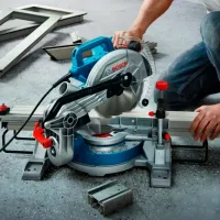Торцовочная пила Bosch GCM 216 0601B33000 216 мм/ Синий photo 8