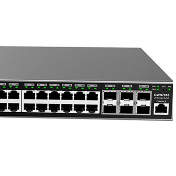 Коммутатор Grandstream GWN7816P Черный photo 4