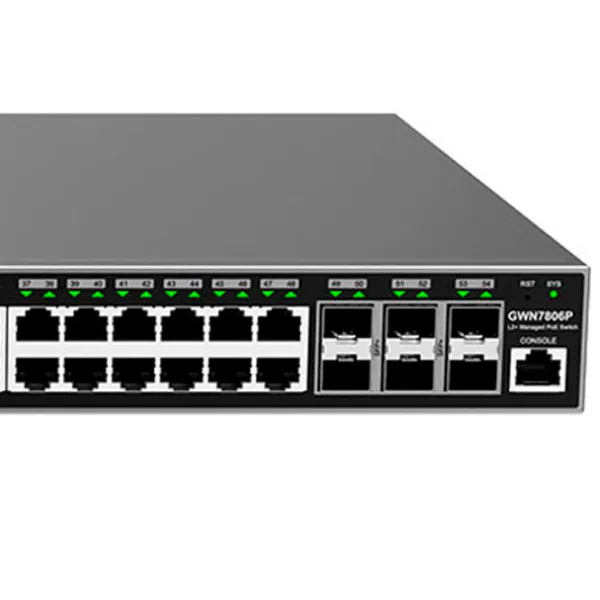 Switch Grandstream GWN7806P Black photo 5