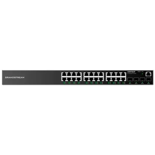 Коммутатор Grandstream GWN7803P Черный photo 2