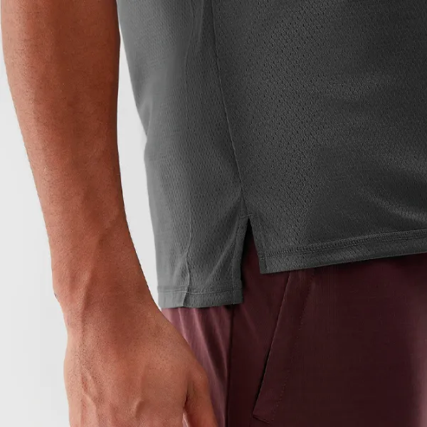 Футболка для мужчин 4F 4FWSS24TFTSM702-22S 100% полиэстер/ Серый photo 5