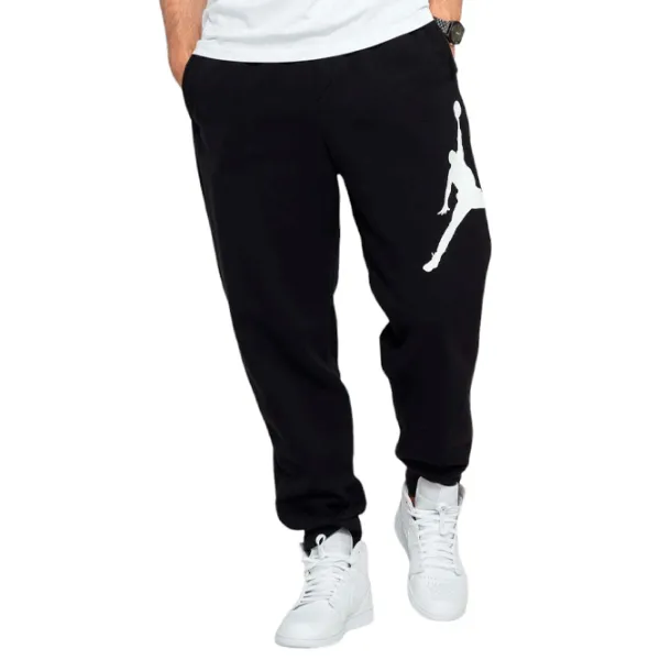 Pantaloni sportivi pentru bărbați Jordan Jumpman Logo Flc Pant XXL/ Black photo 3 Pantaloni sportivi pentru bărbați Jordan Jumpman Logo Flc Pant XXL/ Black photo 3