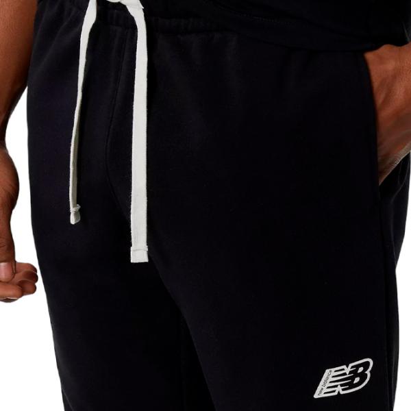 Pantaloni sportivi pentru bărbați New Balance Essentials Seasonal Fleece XL/ Black photo 4 Pantaloni sportivi pentru bărbați New Balance Essentials Seasonal Fleece XL/ Black photo 4