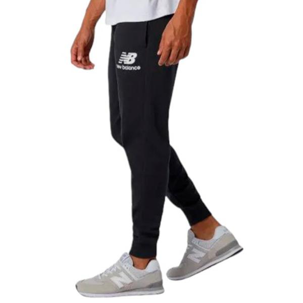 Pantaloni sportivi pentru bărbați New Balance Essentials Stacked Logo M/ Black photo 4 Pantaloni sportivi pentru bărbați New Balance Essentials Stacked Logo M/ Black photo 4