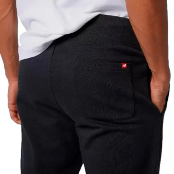 Pantaloni sportivi pentru bărbați New Balance Essentials Stacked Logo M/ Black photo 6 Pantaloni sportivi pentru bărbați New Balance Essentials Stacked Logo M/ Black photo 6